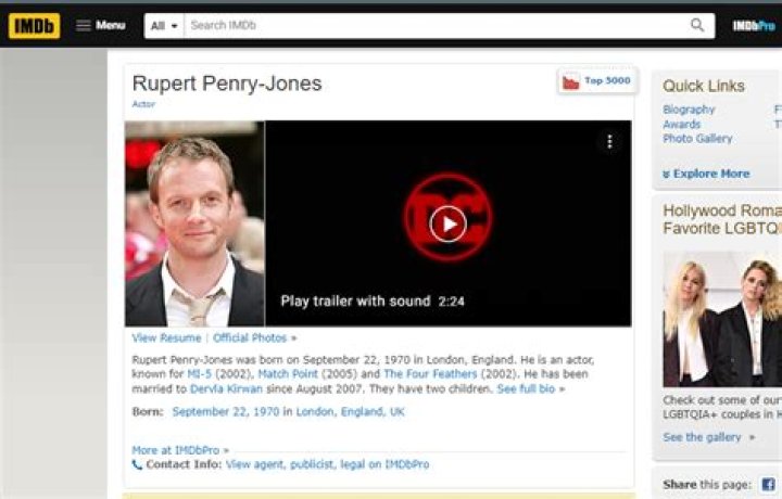 Introducing Rupert Penry-Jones - Bio & Net Worth